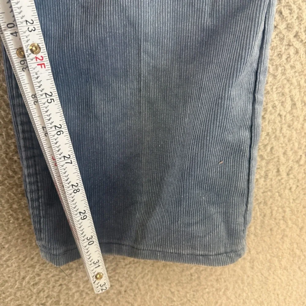 Vintage Levi's Corduroy Pants 34x31 Blue‎ Made USA Talon Zip 70s